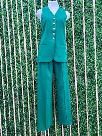Business Wide Leg Pant