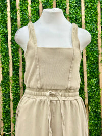 Comfy Cami Square Neck Jumpsuit