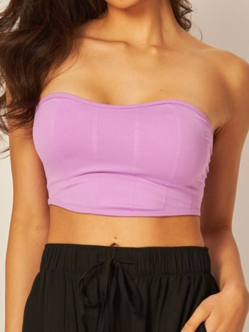 Sweetheart Padded Strapless Cami