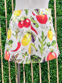 Beautiful Veggie A Line Shorts