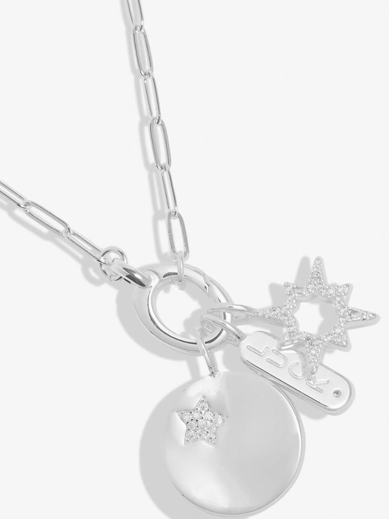 Little Moments Oval Clasp Luck Charms Necklace