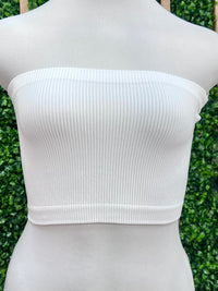 Ribbed Seamless Tube Top