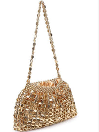 Metal Mesh Evening Bag