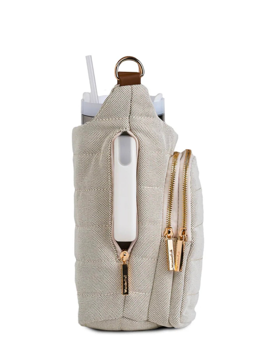 Handle Water Bottle Crossbody Bag