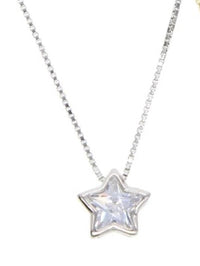 SJ Star Bezel Necklace