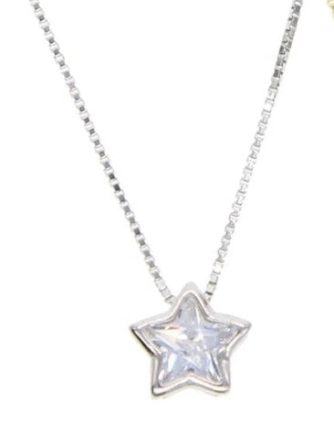 Star Bezel Necklace