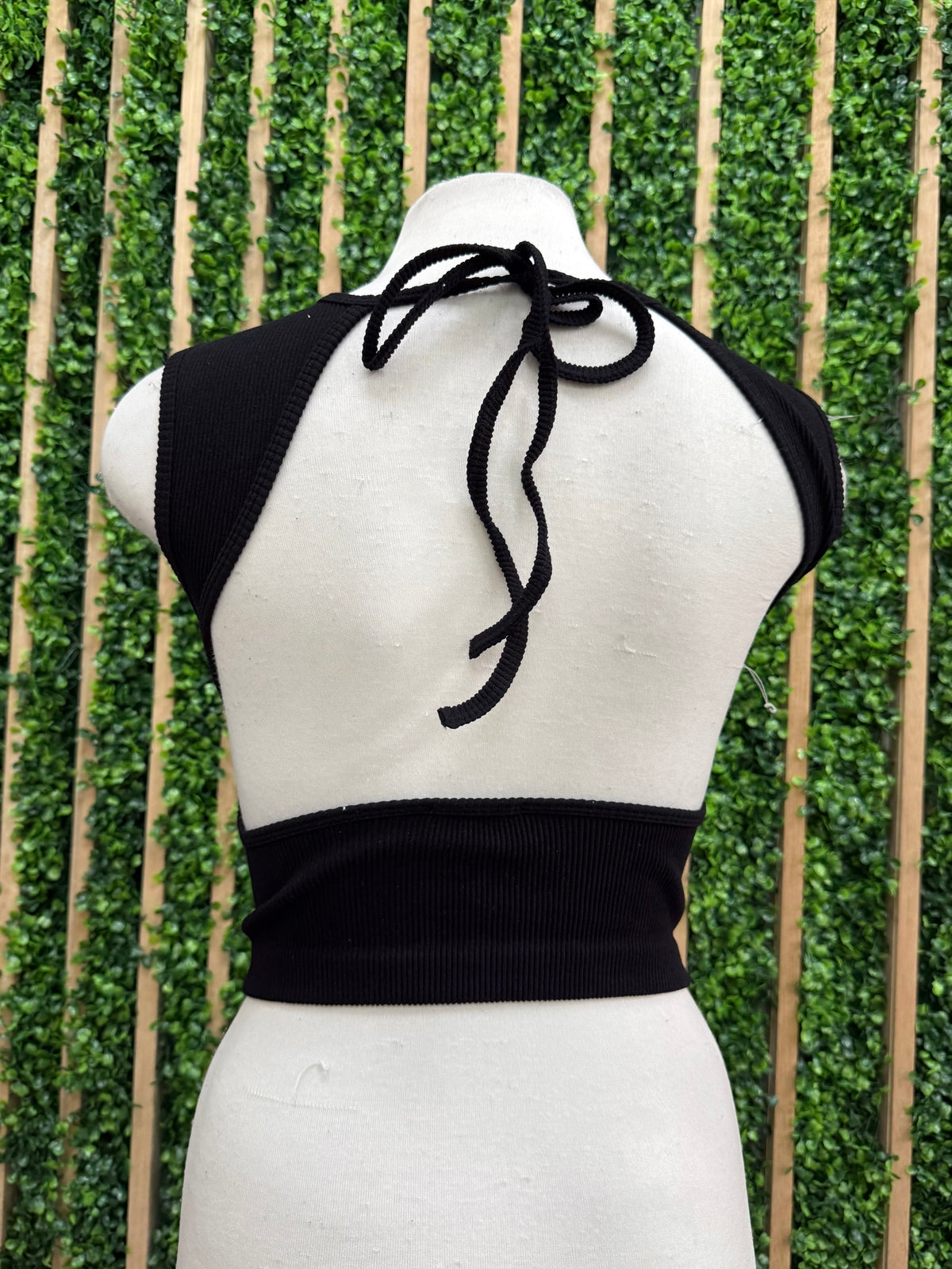 Open Back Tank Top