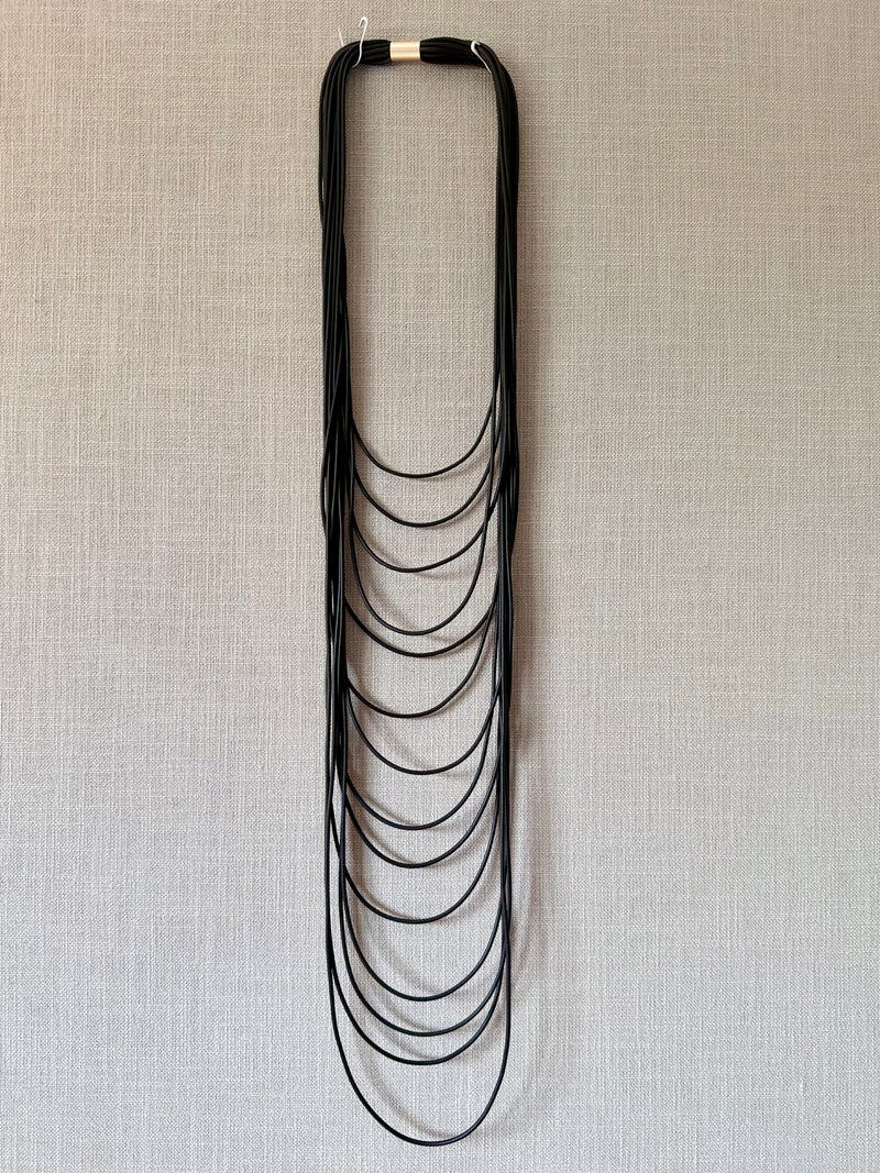 Multi Layer Rubber Necklace