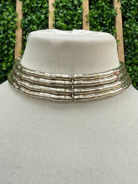 Metallic Tubes Triple Choker