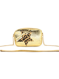 Metallic Star Detail Crossbody Bag