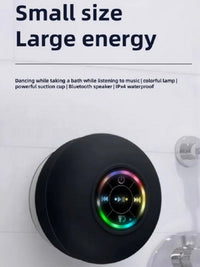 Portable Bathroom Bluetooth Led Speaker