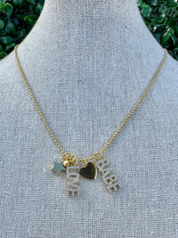 Babe Love  Charm Necklace