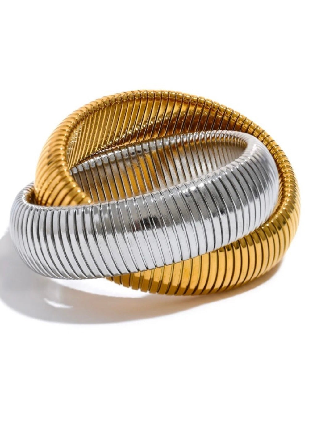 Dual Tone Cobra Bracelet