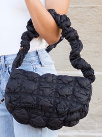 Convertible Quilted Puffer Crossbody