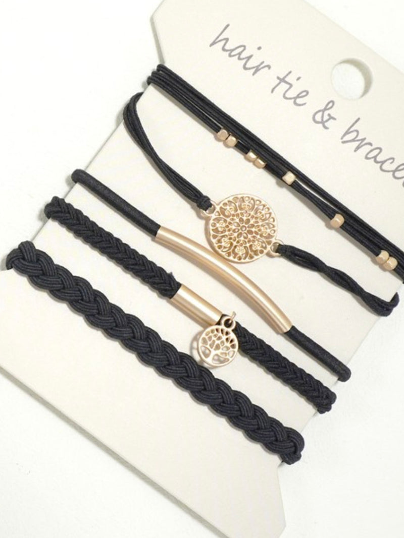 Duo Function Knot Bracelet Hair Ties