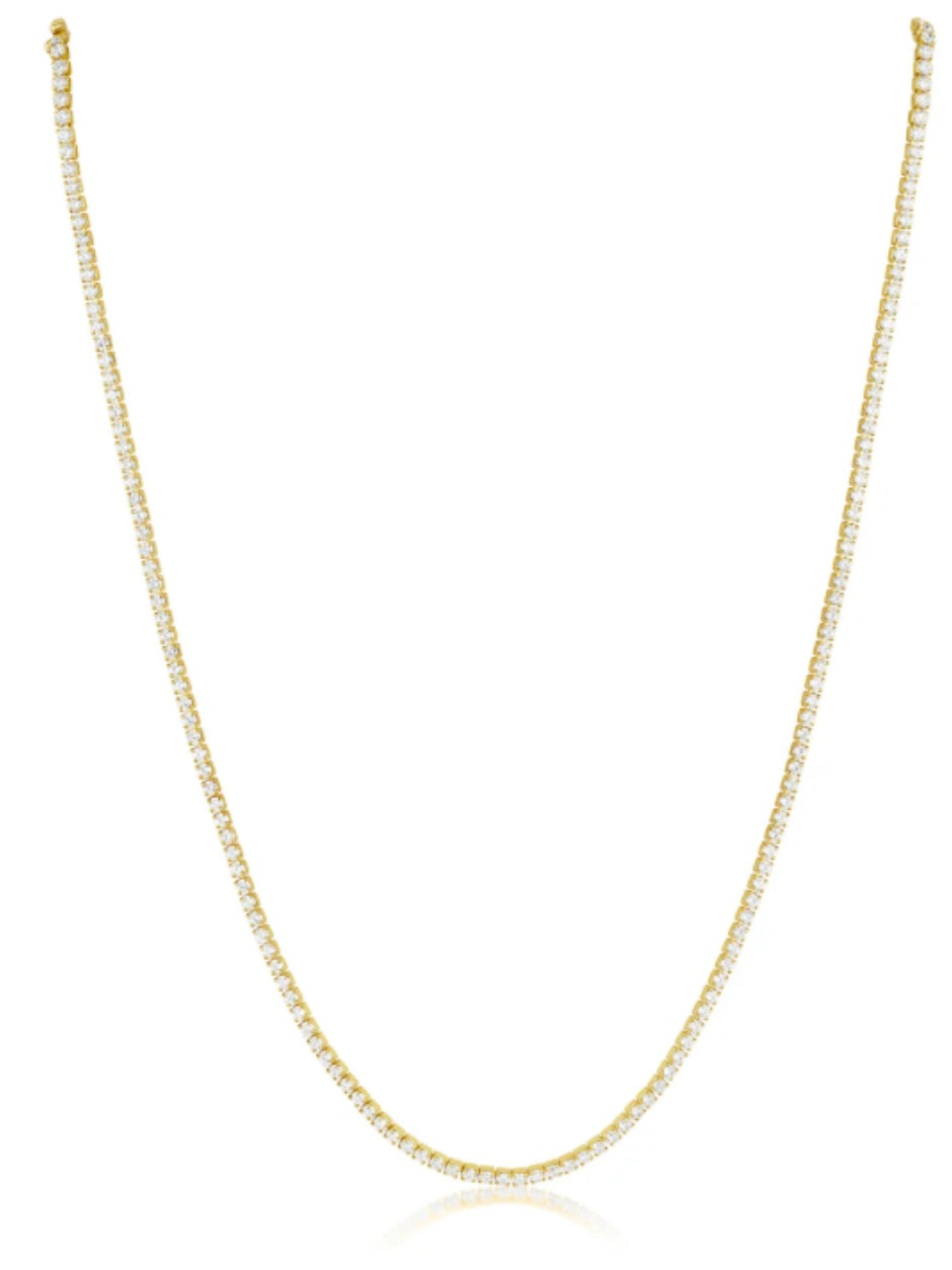 SJ DAinty Tennis Necklace