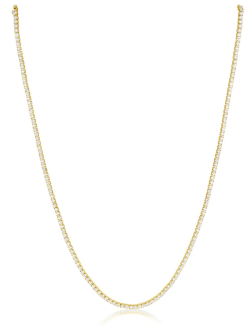 SJ DAinty Tennis Necklace
