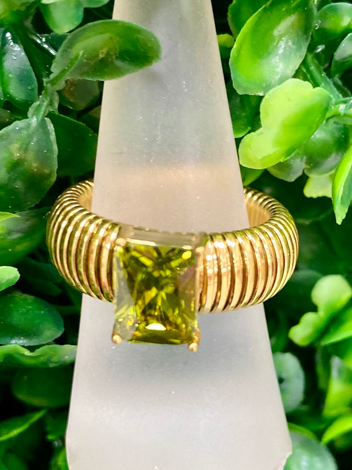 Stone Cobra Ring