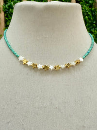 Star Detail Crystal Chokers
