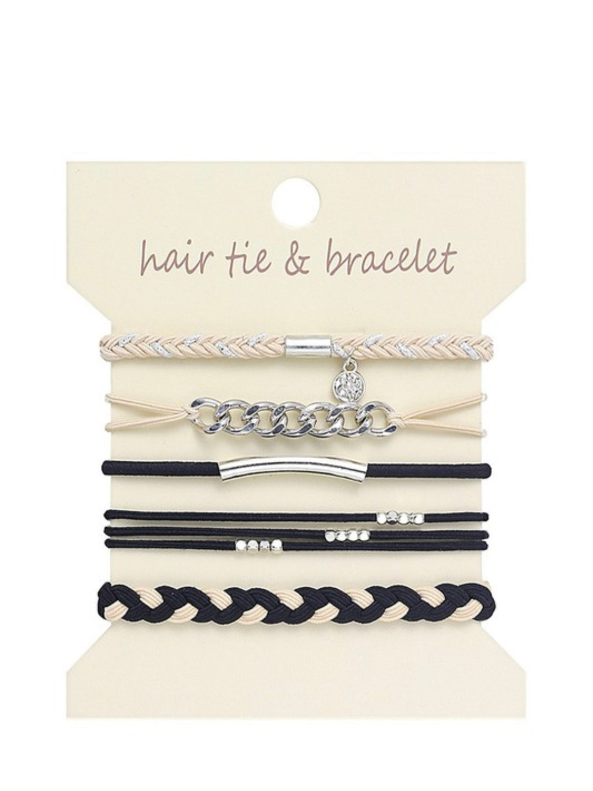 Duo Function Knot Bracelet Hair Ties