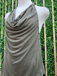 Fun Riviera Nigth Studded Halter Top