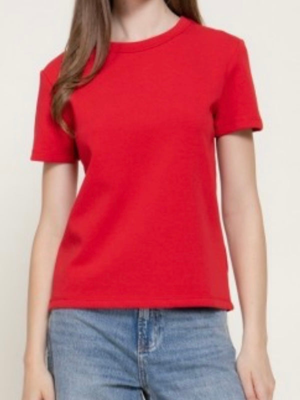 Must Have Crew Neck T-Shirt — Black & Brown