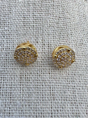THick Crystal Studded Earrings