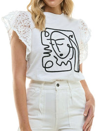 Graphic Face Tee