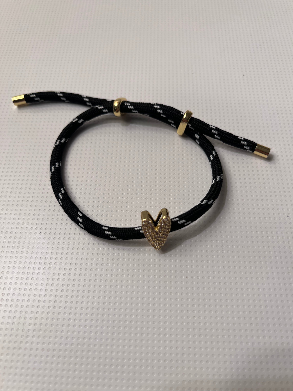 Lace Charm Adjustable Bracelet