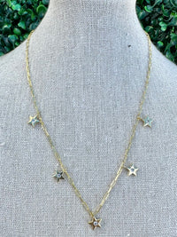 Dangly Star Necklace