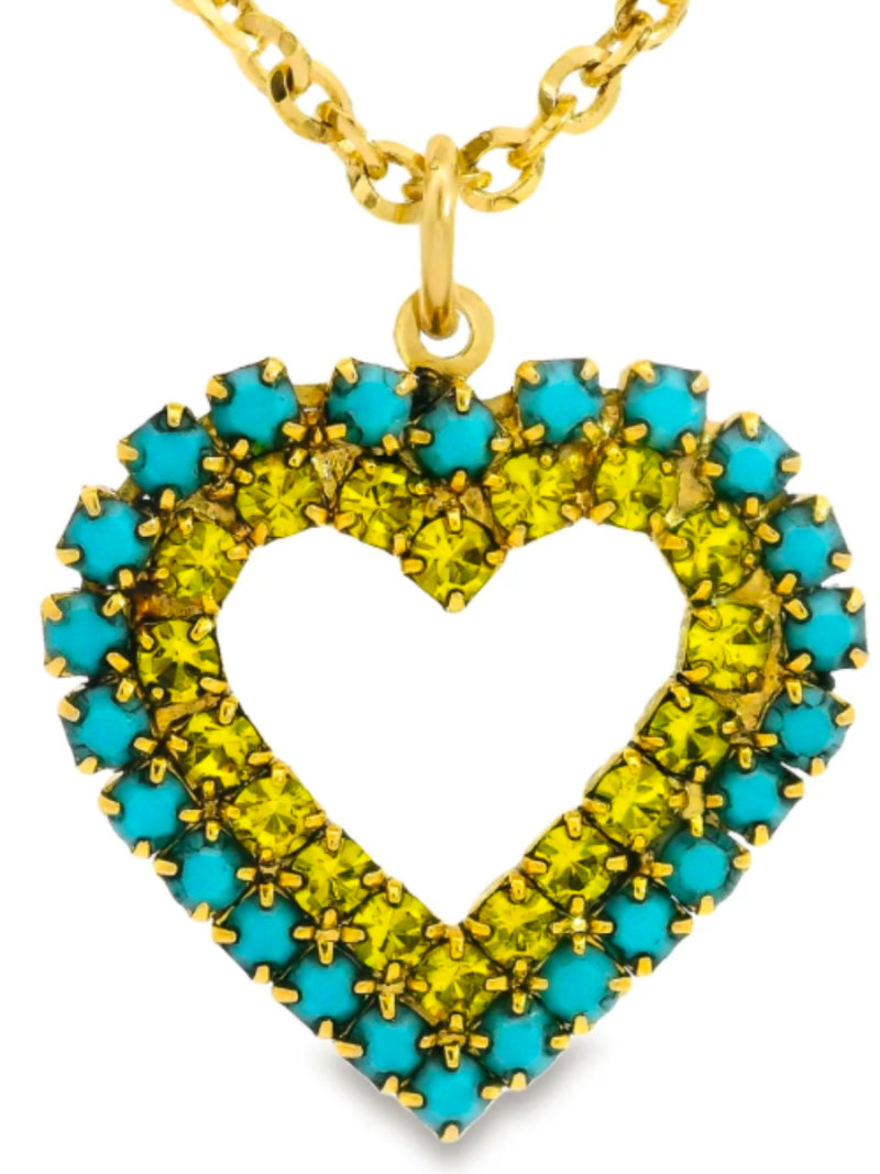 Tova Double Heart Necklace
