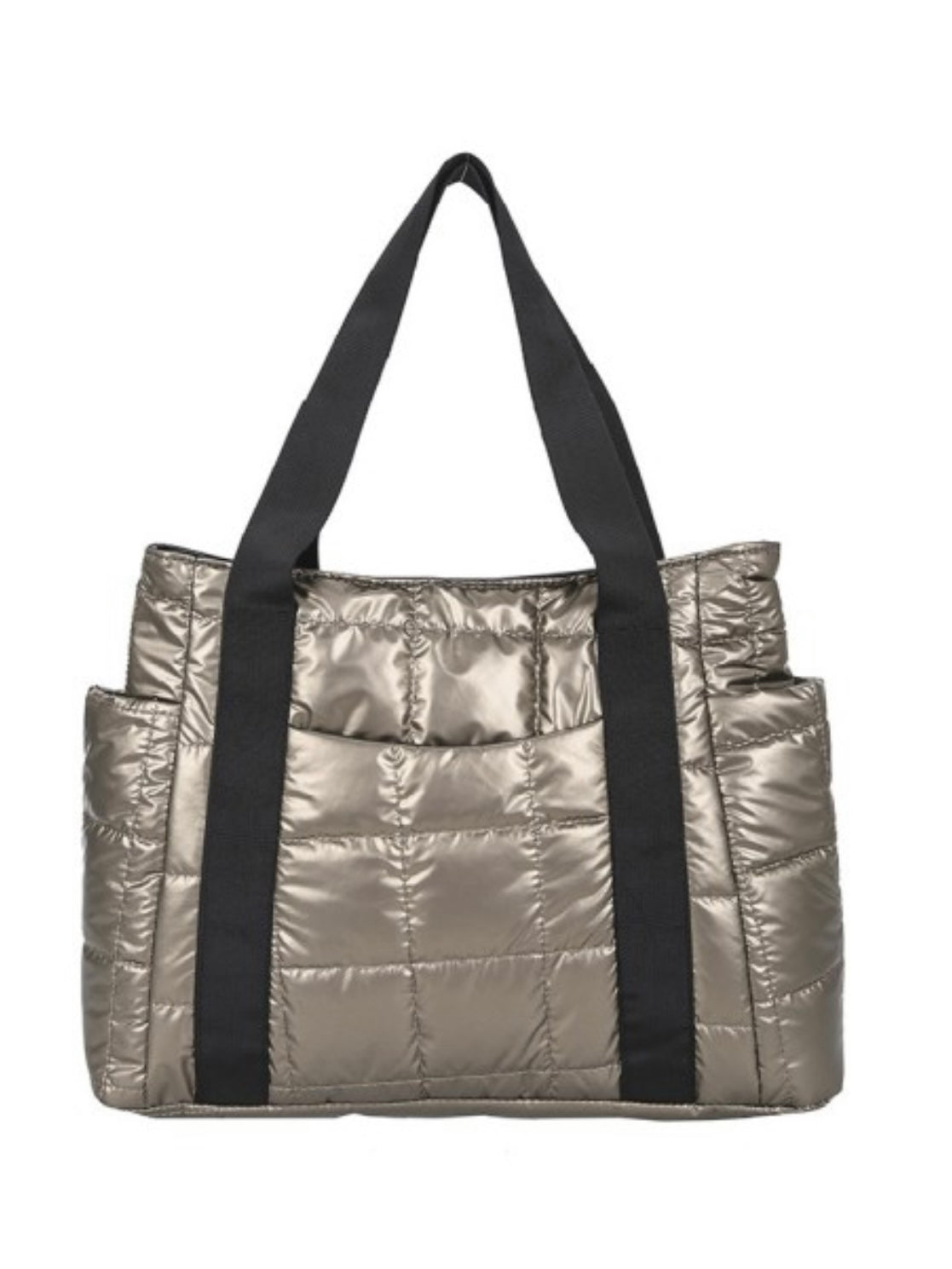 City Luxe Quilted Tote Bag