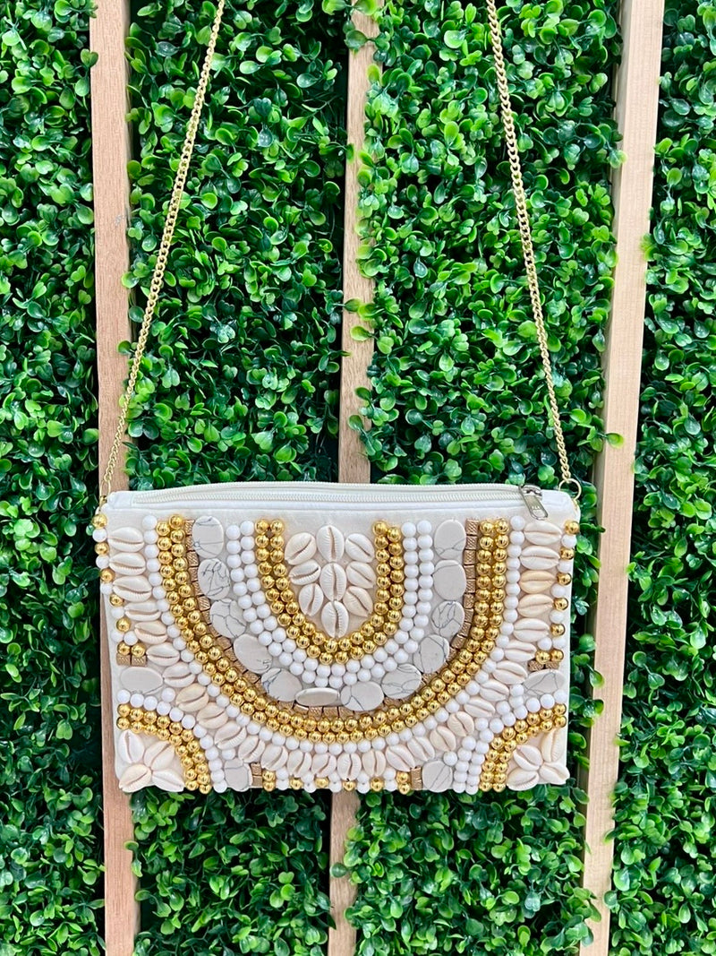 Seashell Beads Clutch