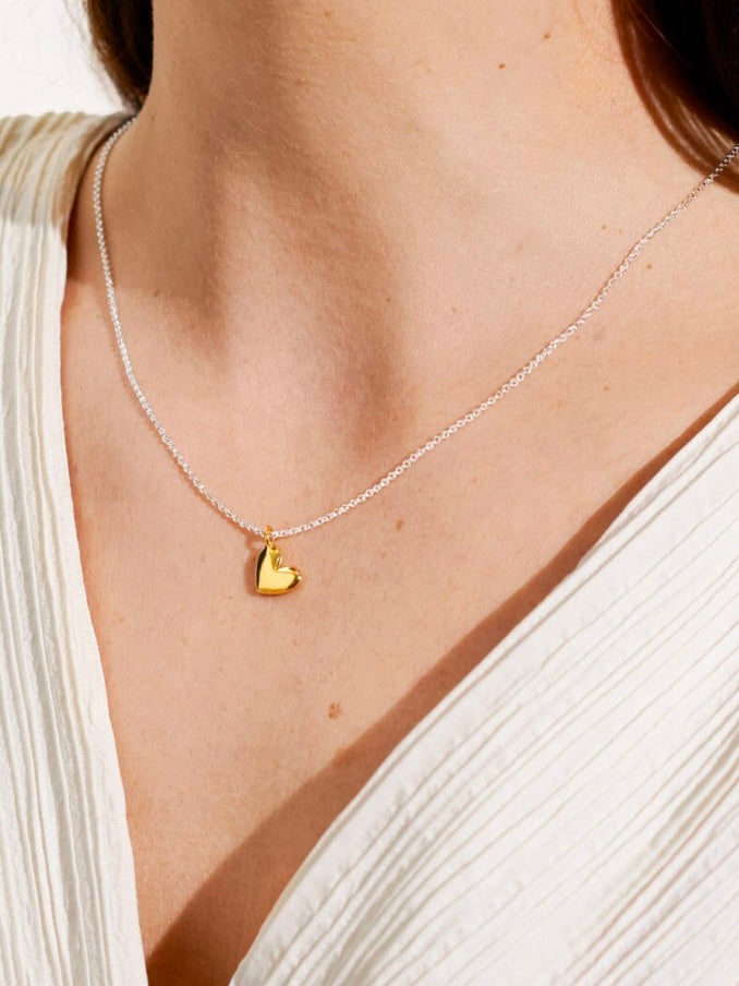 Little Moment  Heart of Gold Necklace