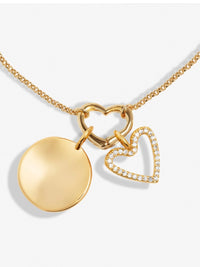 Little Moments Heart Clasp Luck Charms Bracelet