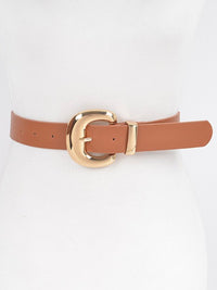 Small D Buckle Belt