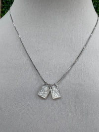 Mother of Pearl Scapular Necklace