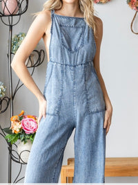 Washed Tencel Overall