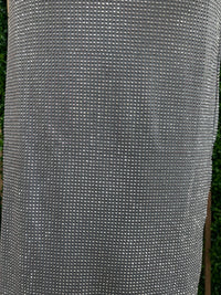 Grey Studded Skirt Set