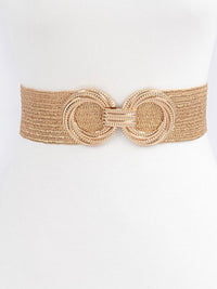 Double Circle Metallic Elastic Belt