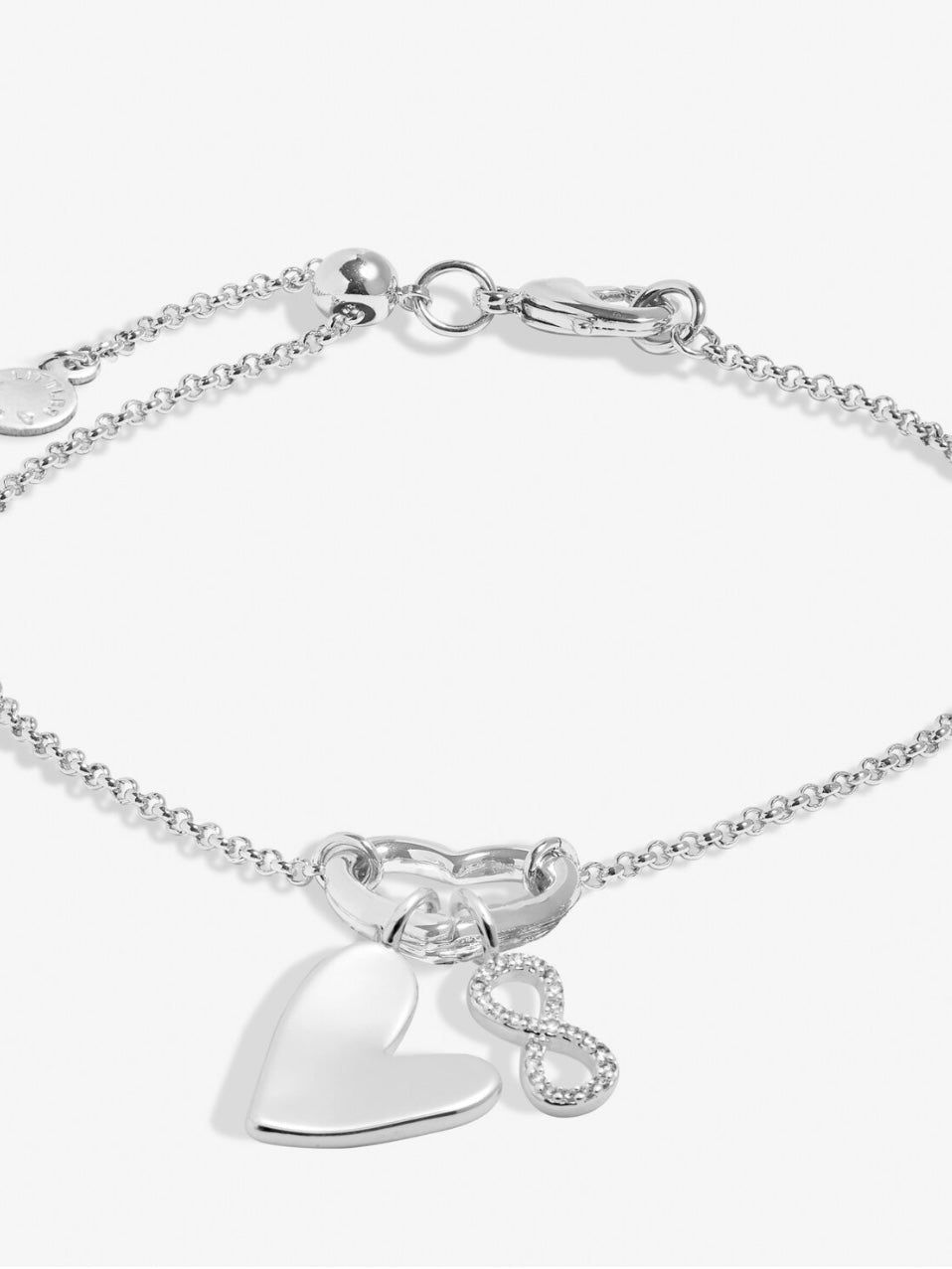 Little Moments Heart Clasp Luck Charms Bracelet