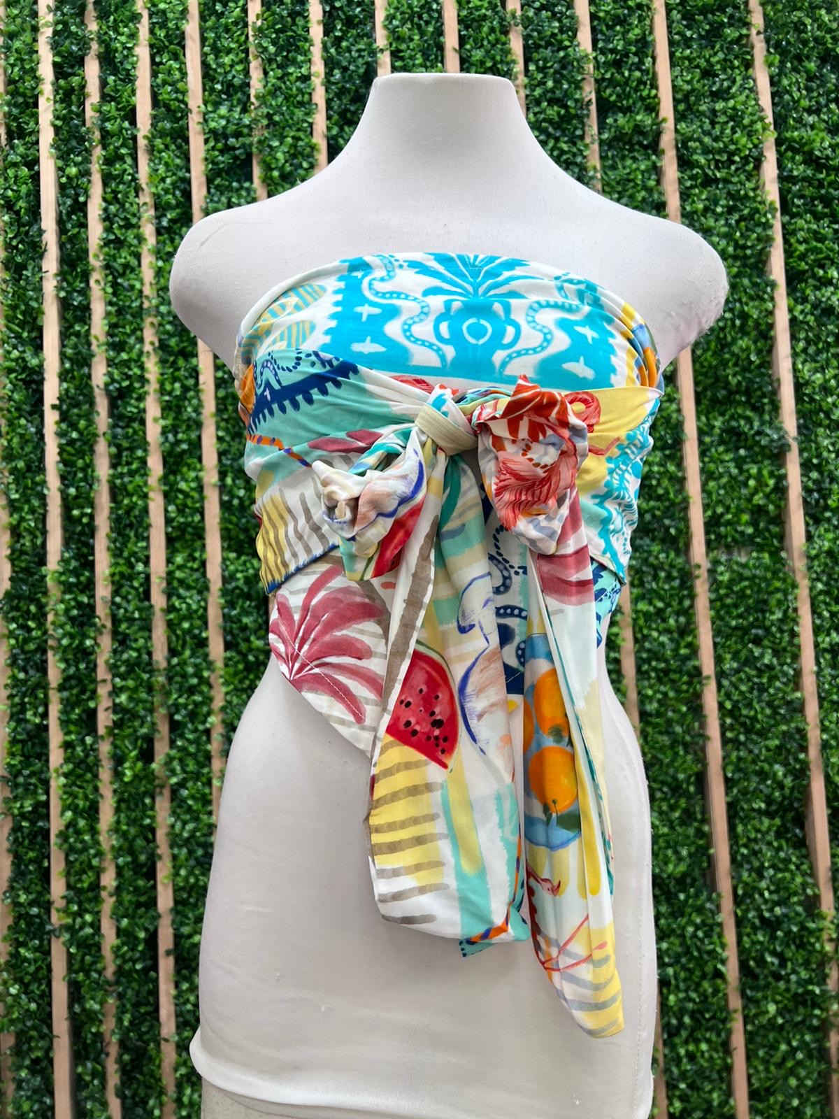 Under the Sea strapless Top