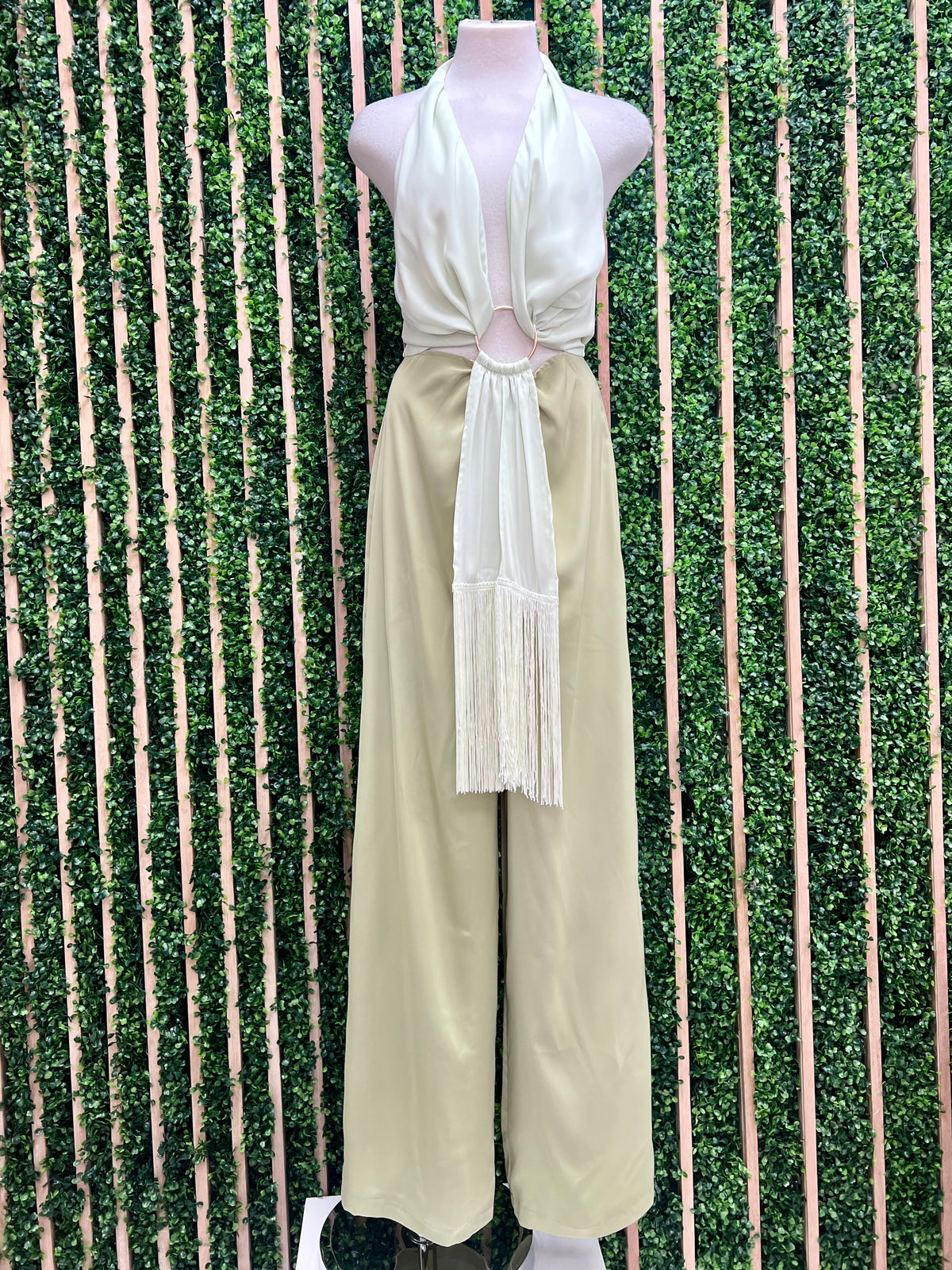 Exquisite Fringe Detail Jumpsuit