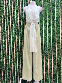 Exquisite Fringe Detail Jumpsuit