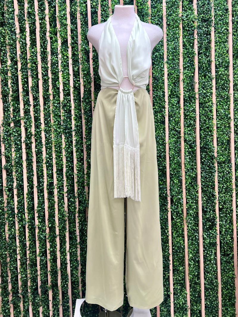 Exquisite Fringe Detail Jumpsuit