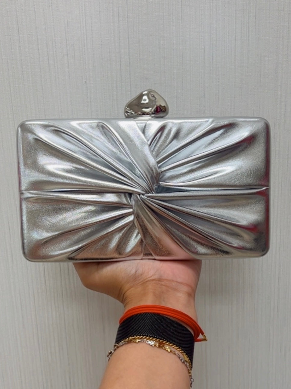 Twist Knot Handcase Clutch