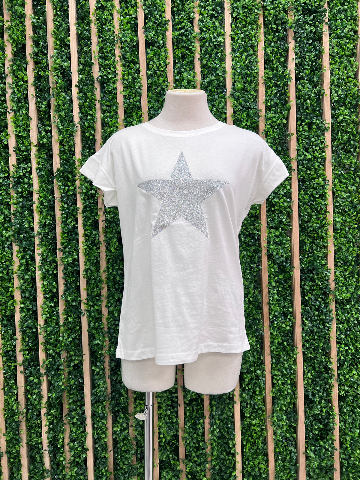 Glitter Star Sleeveless Tee