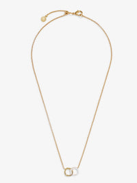 Little Moments Beau White Enamel Necklace