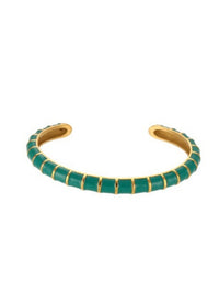 Caterpillar  Striped Open Bracelet