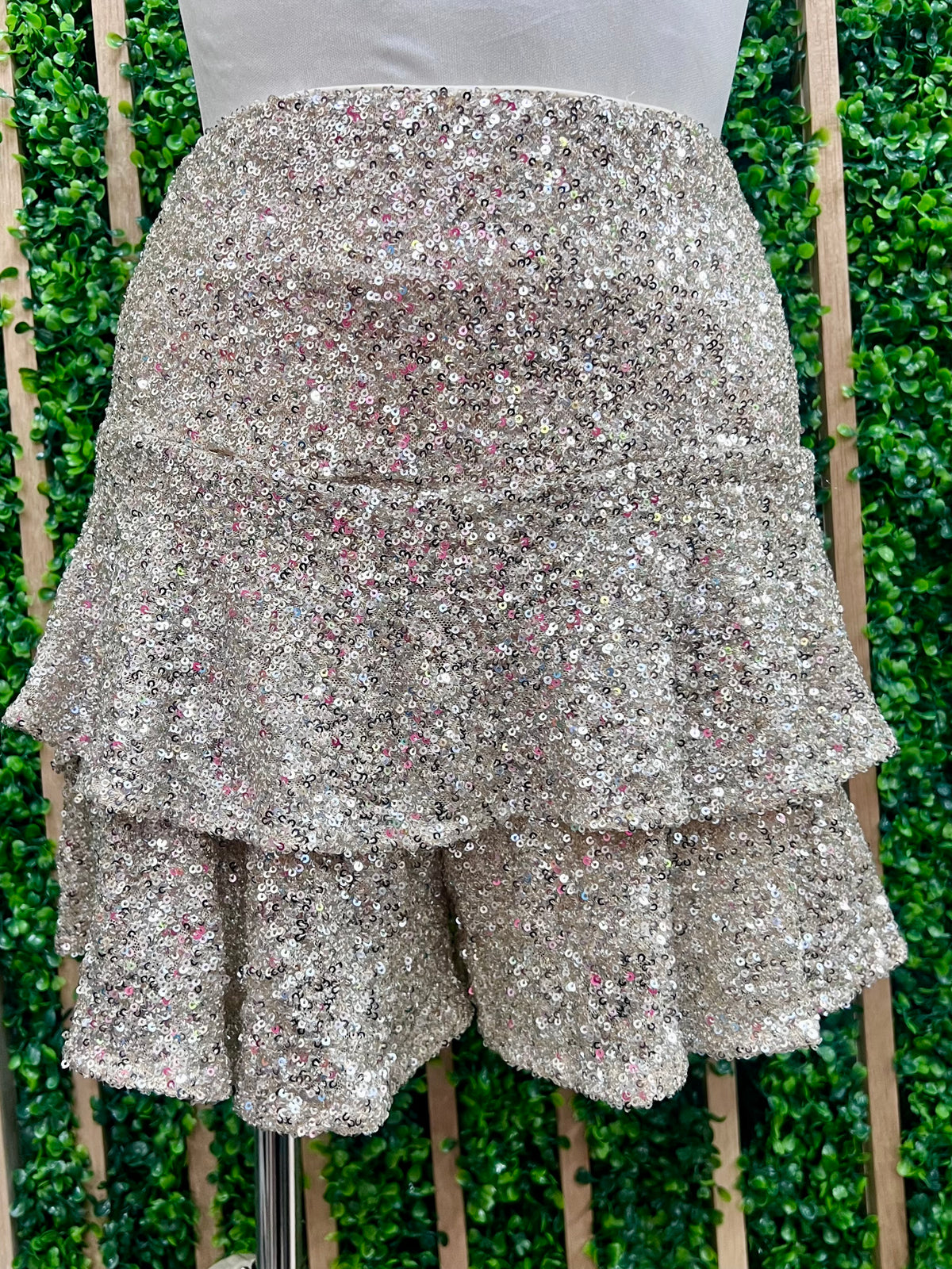 Sequin Cami Skort Set